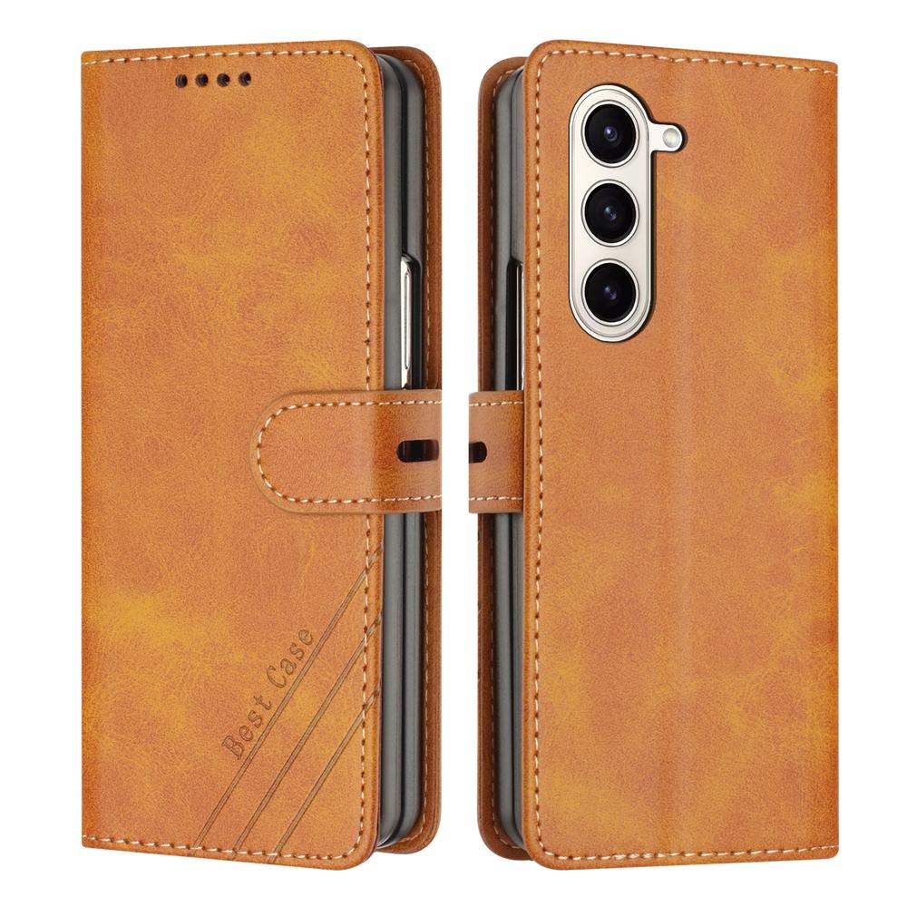 

Бизнес-премиум кожаный чехол для Samsung Galaxy Z Fold 5 4 3 Fold5 Fold4 Fold3 слота для карт Чехол для телефона Противоударный броня Galaxy Z Fold4