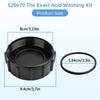520670 Kit di Lavaggio Acido Per Piscina con Clorinatore a Sale Parti di Ricambio per Filtro Include Tappo di Pulizia Guarnizione O-ring