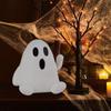 Halloween Figurine Decorations Waving Hands Cute Spooky Resin Ghost Statue Seasonal Holiday Spooky Desk Ornament For Home