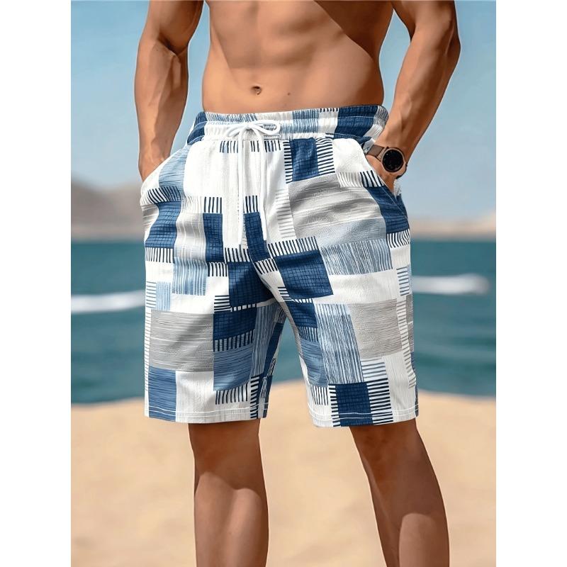 Plus Size Men's Shorts Beach Shorts for Summer Pool and Outdoor Activities