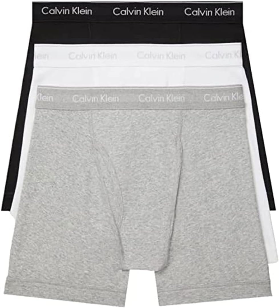 Calvin Klein ck Boxer Briefs Underwear NB4003 3-Pack Men s [Used]