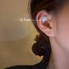 1 Pc Stainless Steel Unisex Women Men Round Crystal Zircon Ear Studs Earrings 4 Prong Tragus Cartilage Piercing Fashion Jewelry