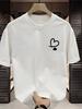 Short Sleeved Cotton Tshirt For Unisex And Kids 2026 Summer Casual Loose Half Sleeved Versatile Top Printed Tshirt