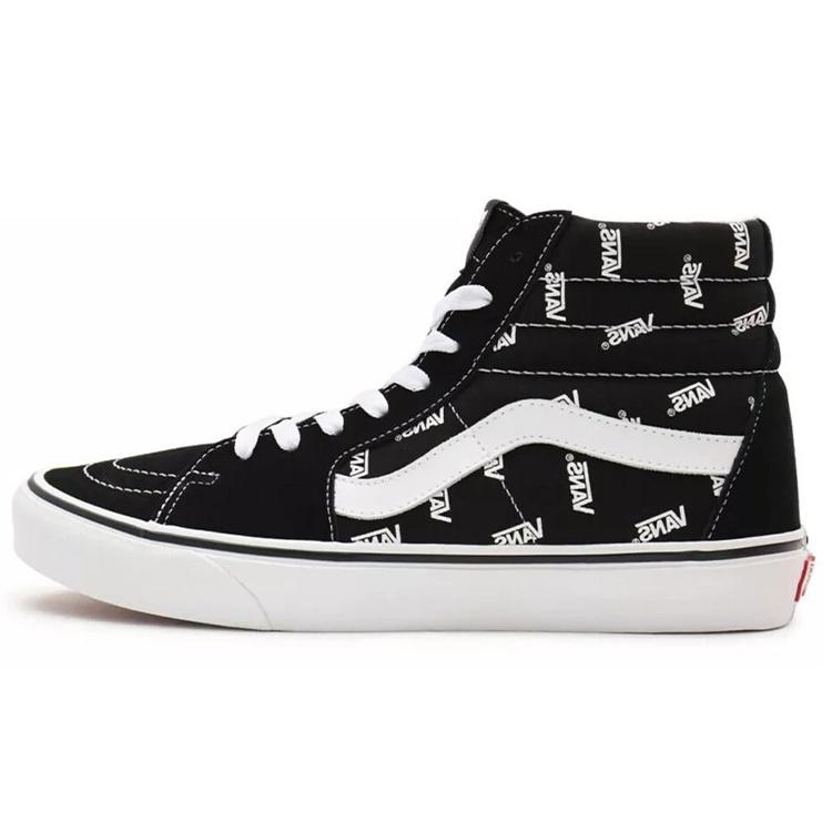 SK8-HI Vans Allover Logo - Black Men s VN0A32QGQW7 EU 36