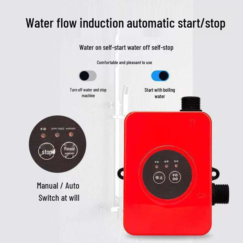 Household Intelligent Silent Booster Pump for Water Heating Systems