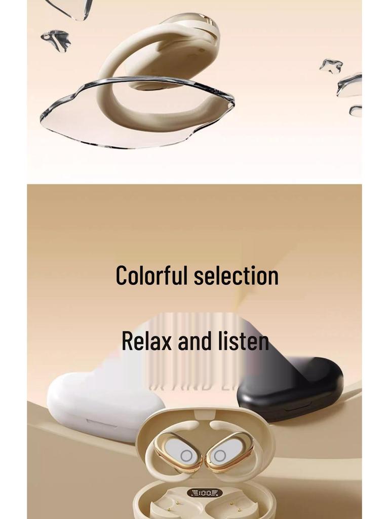 E-commerce Best-Selling Rotatable 130° Noise-Canceling Bluetooth TWS Over-Ear/In-Ear Wireless Headset