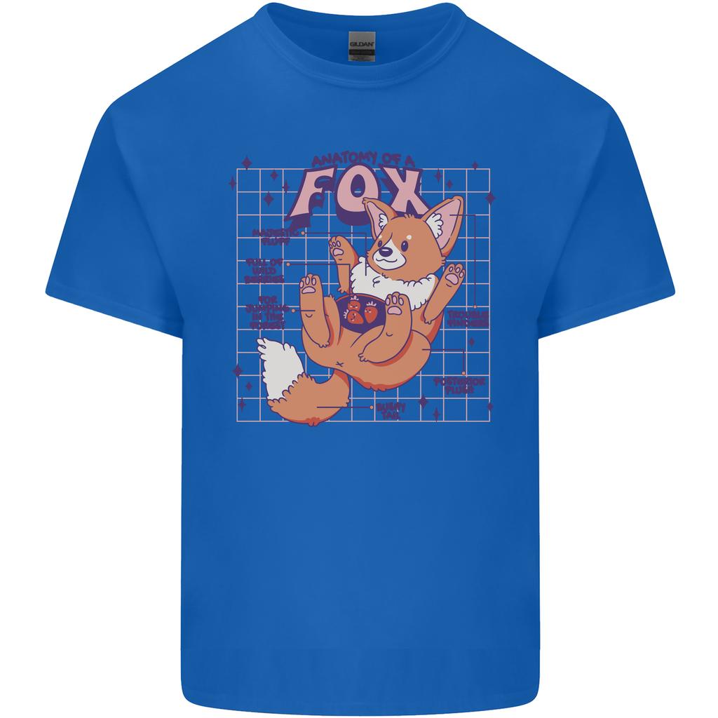Anatomy of a Fox Foxes Funny Unisexs Light Cotton TShirt