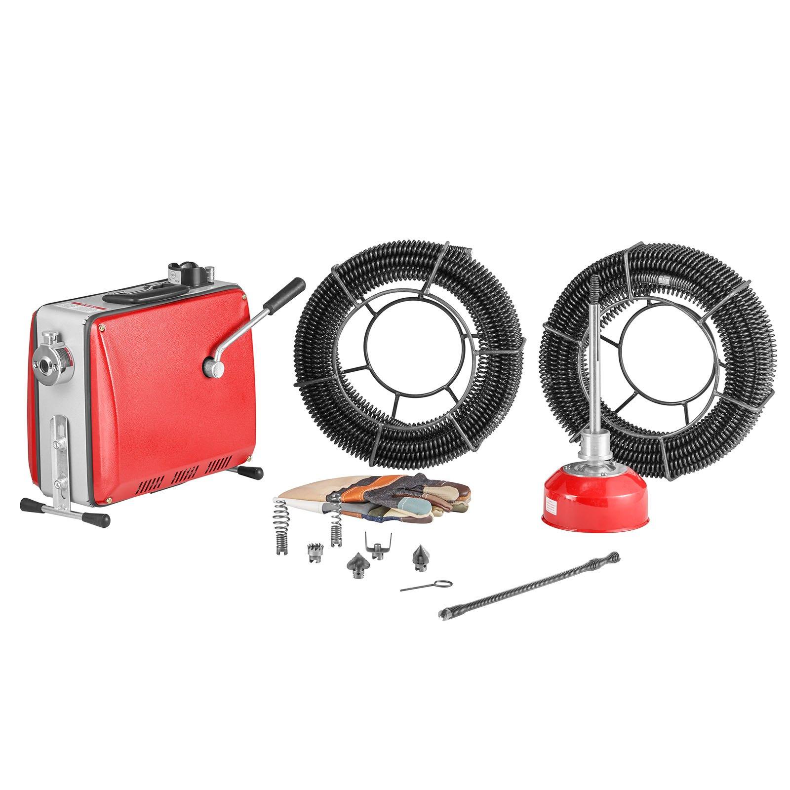 VEVOR Drain Cleaner Machine, 500W 1400RPM