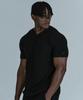 JELEVE Muscle Fit V-Neck Light Knit Short Sleeve