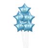 5Pcs 18inch Gold Silver Foil Star Balloon Wedding Balloons Decoration Baby Shower Children's Kids Birthday Party Balloons Globos