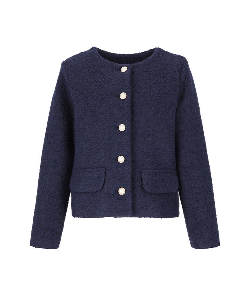 Soup Pearl Button Tumble Jacket (Saajkf1)