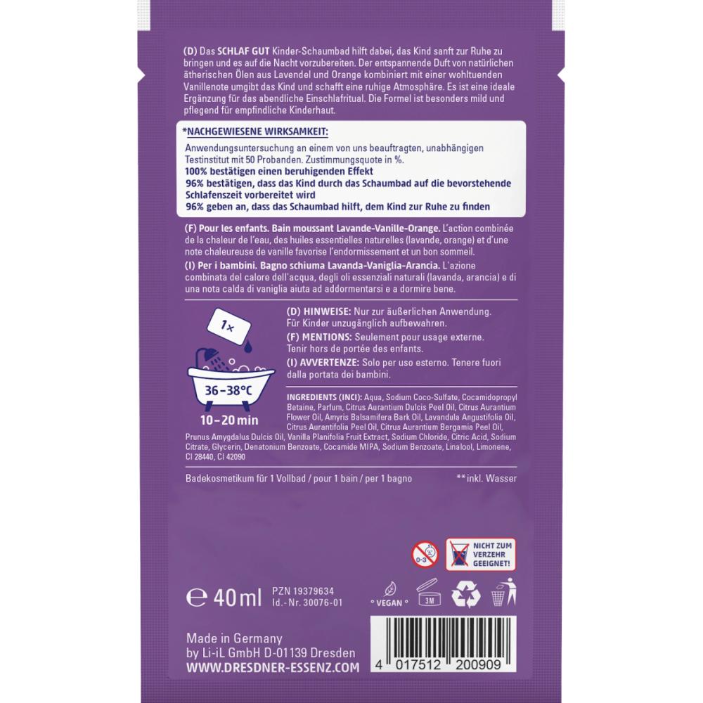 Dresdner Essenz Babybadesalt, sov godt 40ml
