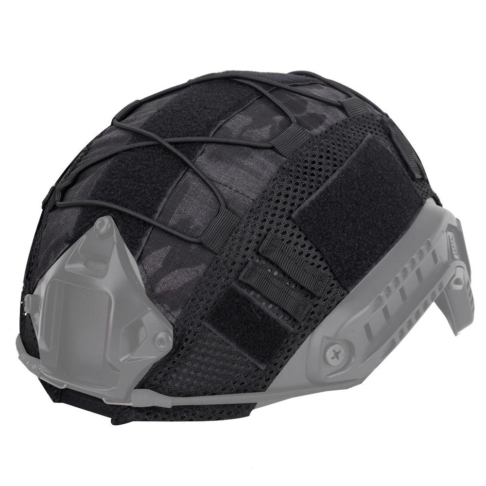 Cross border amazon FAST helmet helmet cloth riding helmet field camouflage mesh helmet cover tactical helmet
