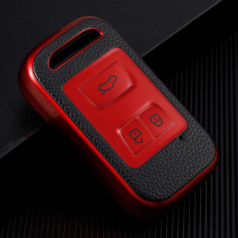 Tiggo 8 Key Case: High-End, Dirt-Resistant Chery 7 Plus Protection with Fashionable Buckle
