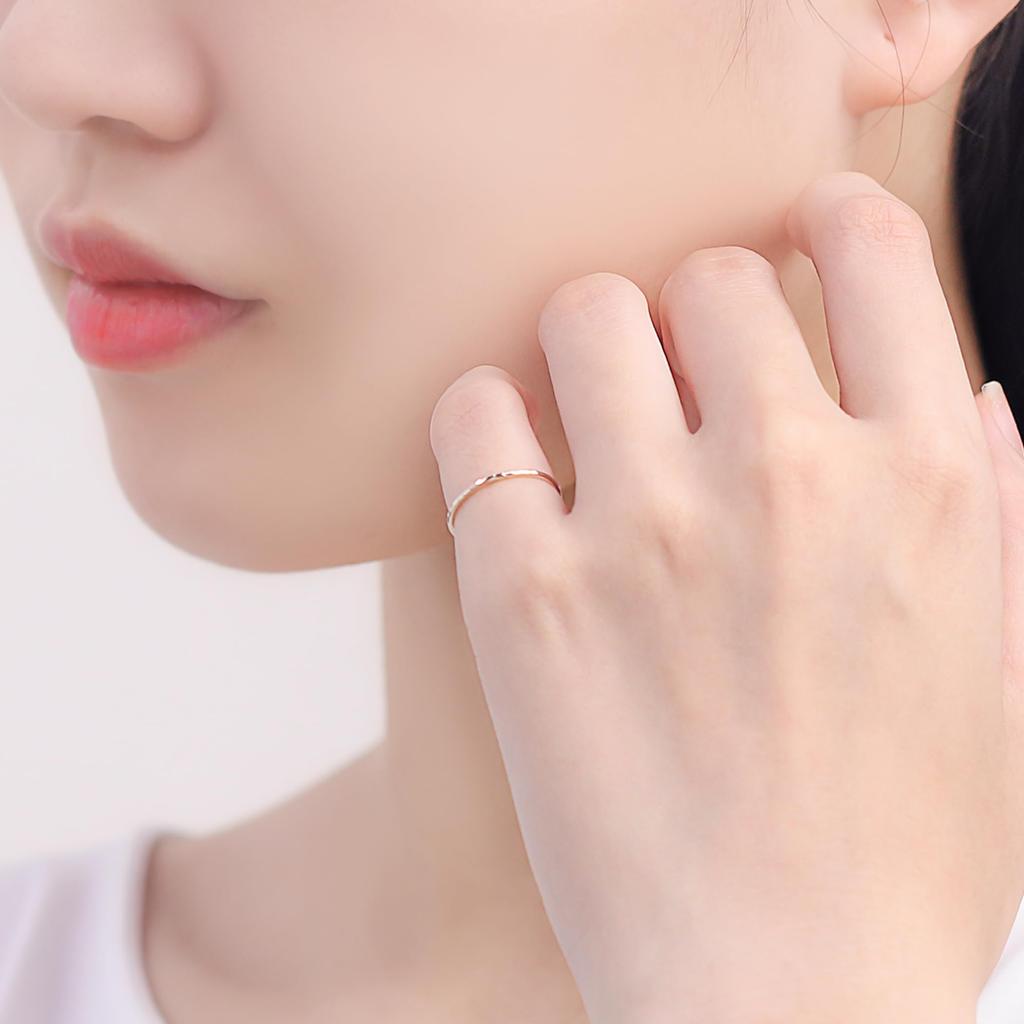 Estelle K10 Yellow Gold Pinky Ring, Size 5, Web Exclusive, 0172-4958-0019-0005