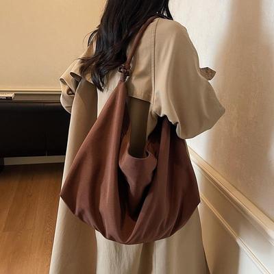 Retro Lazy Style Dames Schoudertas - 2025 Herfst/Winter Veelzijdige Hobo Tas