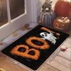 American Style Halloween Welcome Doormat Dirt Resistant Easy To Clean Entryway Rug Holiday Decorative Floor Carpet