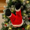 Santa Claus Legs Christmas Tree Decoration USB Holiday Decorations Fireplace Ornaments Animated Santa Christmas Tree Ornament