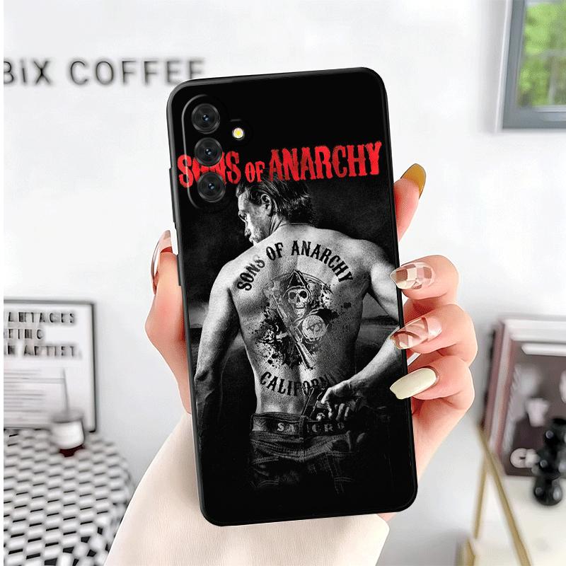 Sons Of Anarchy Soft Phone Case for Samsung A17 A37 A57 A16 A26 A36 A56 A15 A25 A35 A55 A14 A24 A34 A54 A13 A23 A33 A53 A52 A12