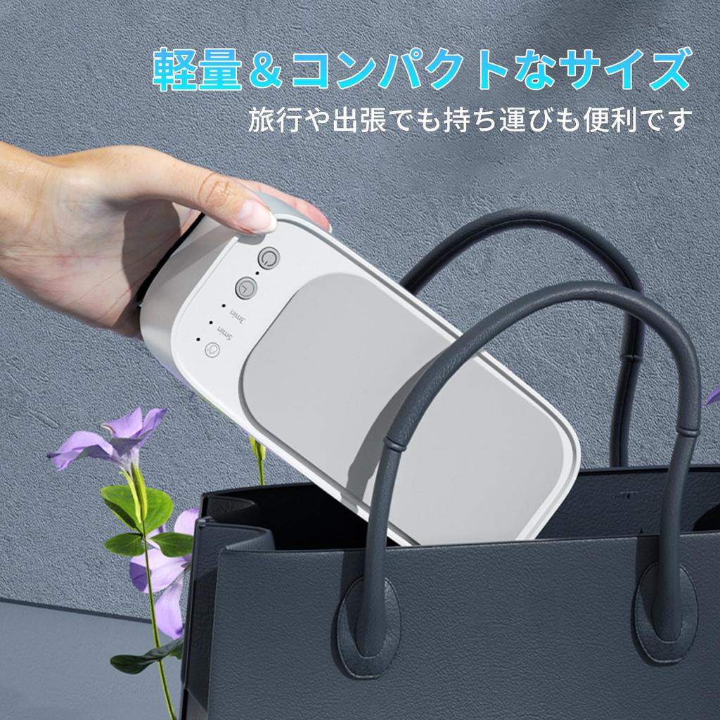 Ultrasonic Cleaner [New Release 2025] Eyeglass Cleaner, Powerful Vibration 45000Hz, 3-Stage Timer Setting, Compact Home Use, Non-Contact Cleaning, 360