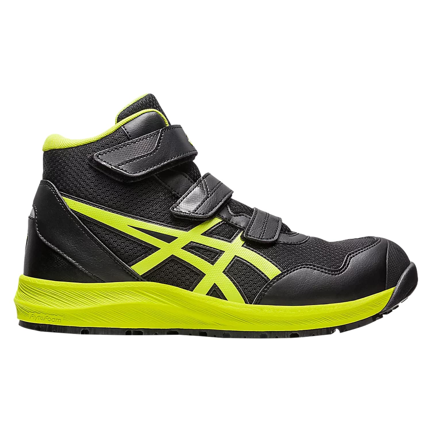 

Safety work Winjob 3E [Asics Working] shoes, shoes, CP216, black/neon lime, 26.0 cm,