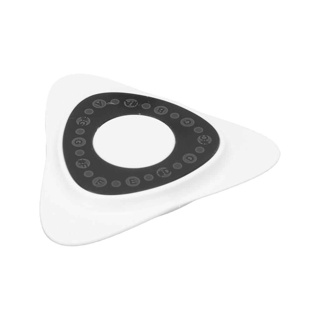 Guitar Picks Tuner Ukulele Tuner 3 Thickness Picks LED Display ABS Portable Tuner Instrument Accessory for Acoustic Guitar Ukulele