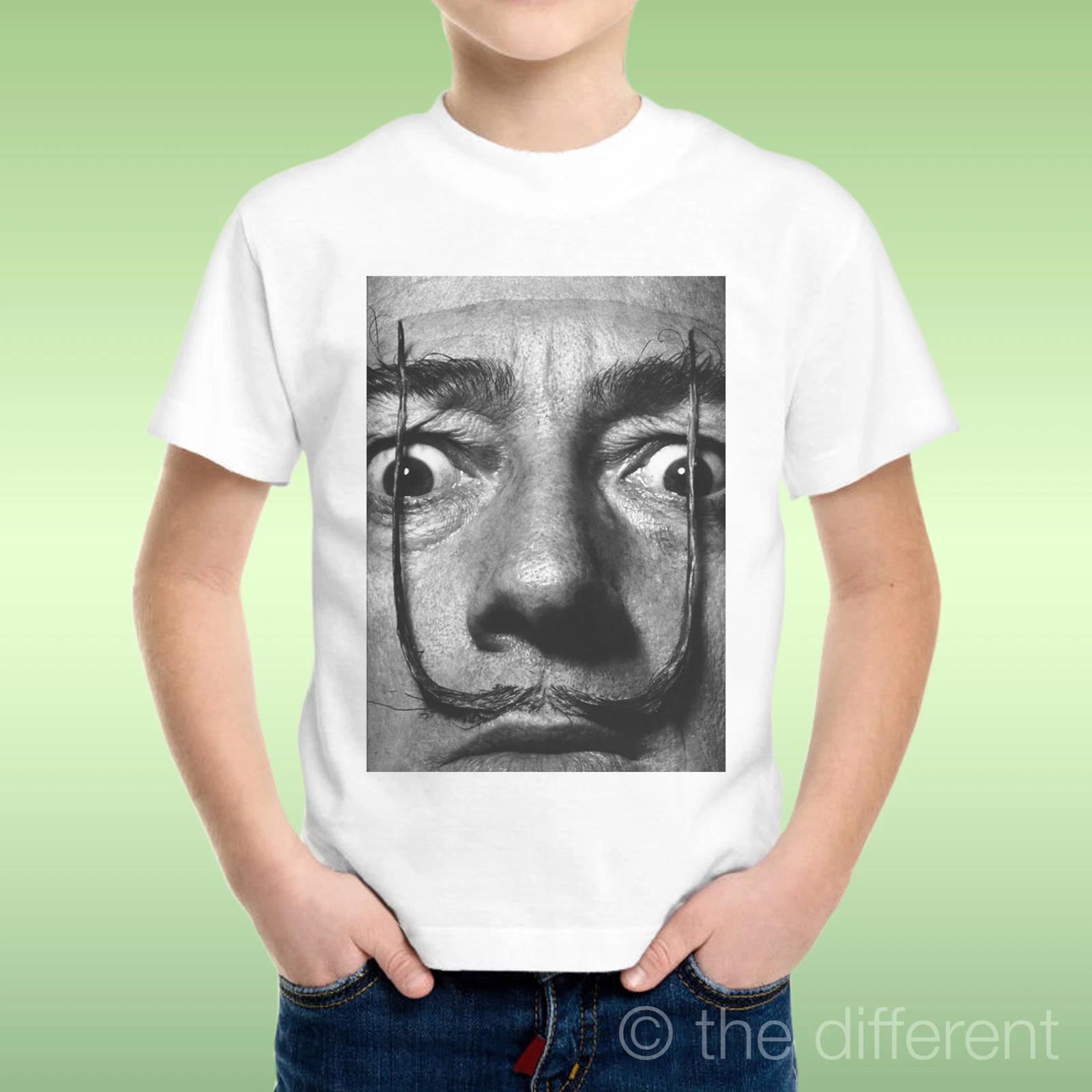 kids boys kids boys kids boys kids boys kids boys T-shirt Kid Boy Salvador Dali Artist Mustache Gift Idea 110