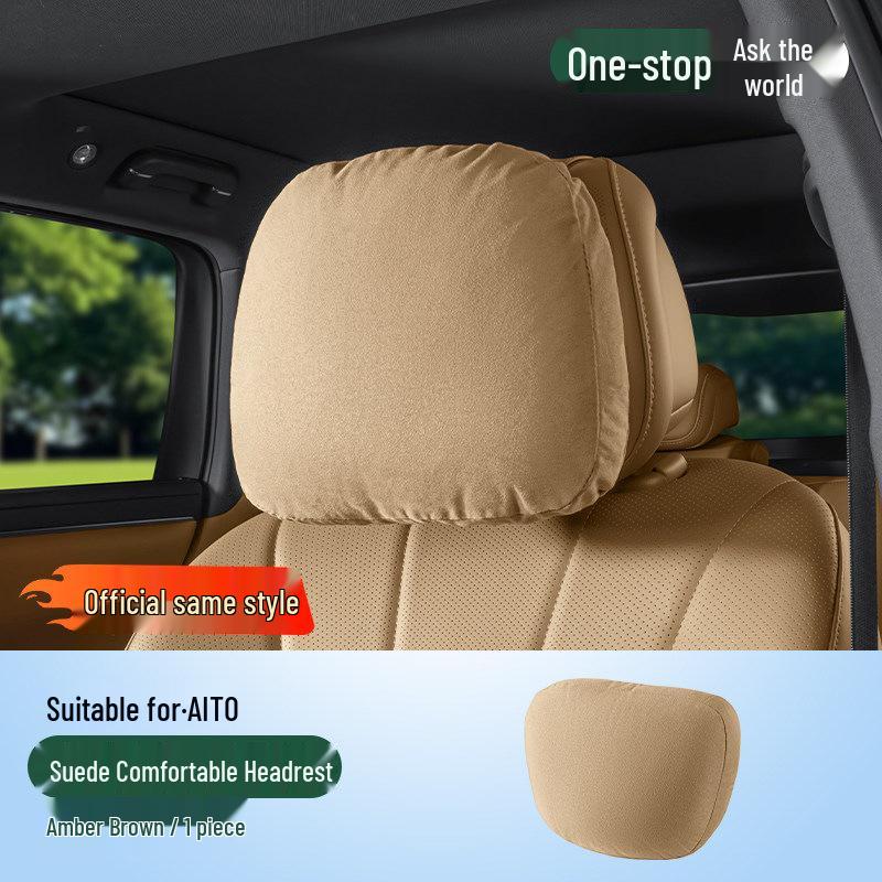 Compatible with AITO M5-M9: Headrest Neck Pillow & Lumbar Support Car Accessories