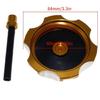 Lightweight Aluminum Fuel Caps Covers Replacement Gas Tank Lid ATV Accessories Suitable For YZF250 CRF250 Stylish Design