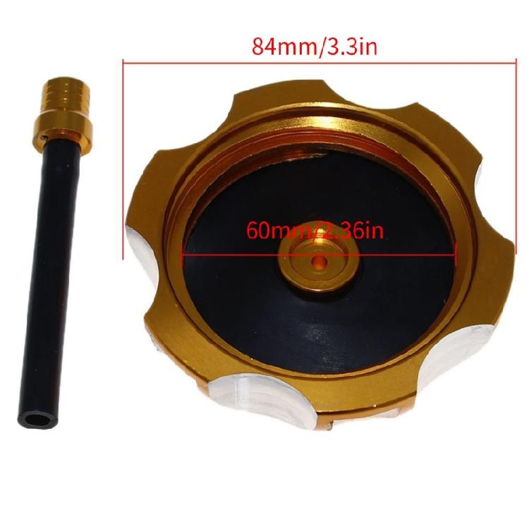 Lightweight Aluminum Fuel Caps Covers Replacement Gas Tank Lid ATV Accessories Suitable For YZF250 CRF250 Stylish Design