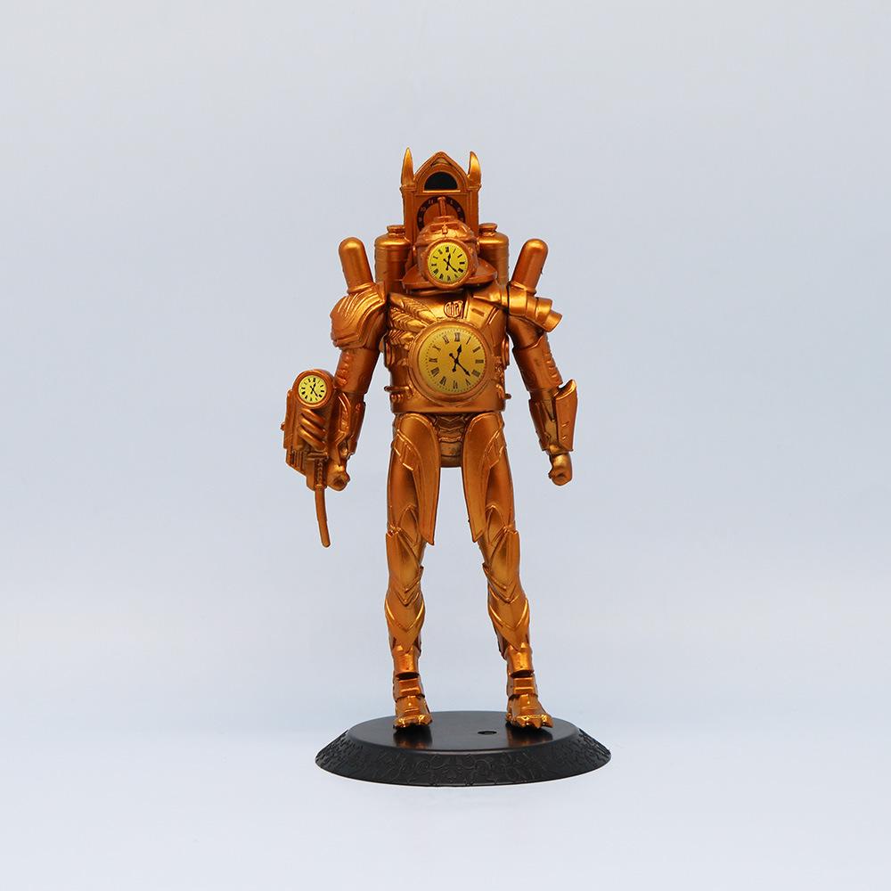 

Скибиди Золотой Туалет Часы Человек Суставы Могут Деформироваться Мультяшный Подарок Фигурка