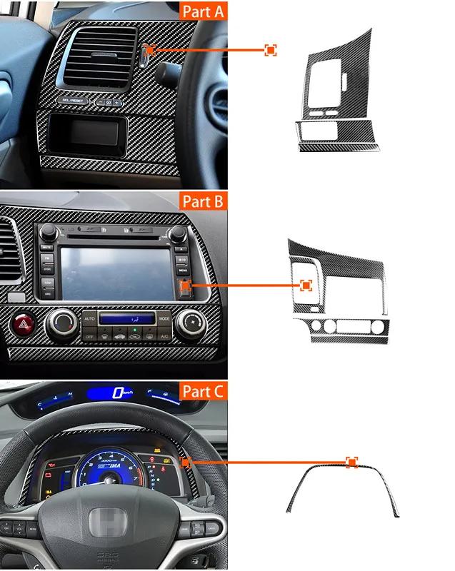 For Civic 8 Gen 2006-2011 Car Instrument Panel Set