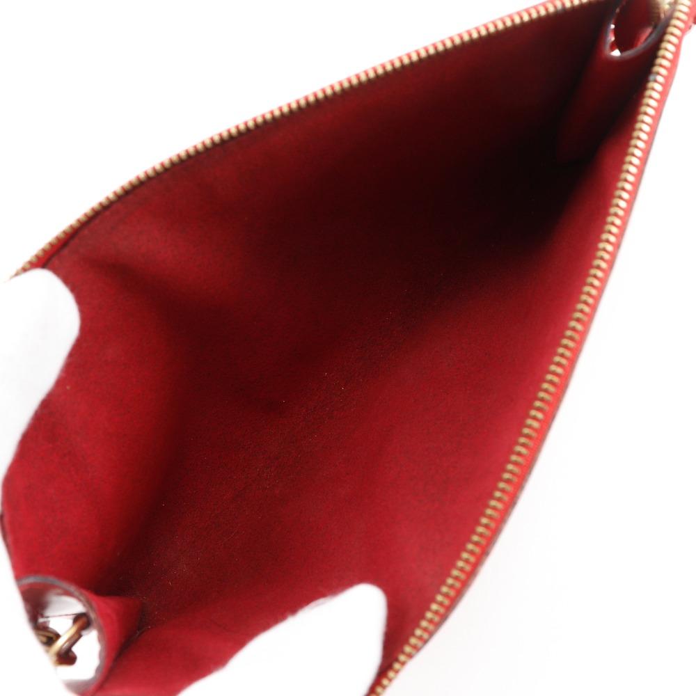 LOUIS VUITTON Pochette Accessoires Pouch M52947 Accessory pouch Castilian red Red Epi Leather Women Used