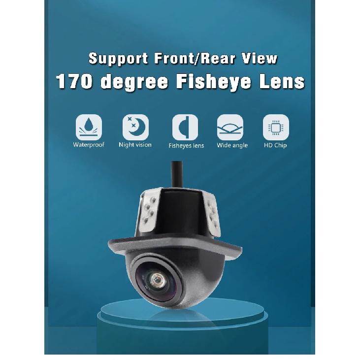 Smartour AHD 1080P Golden Len Car Rear View Camera Night Vision CCD Auto Backup Monitor 180 Degree Reversing Auto Parking Camera
