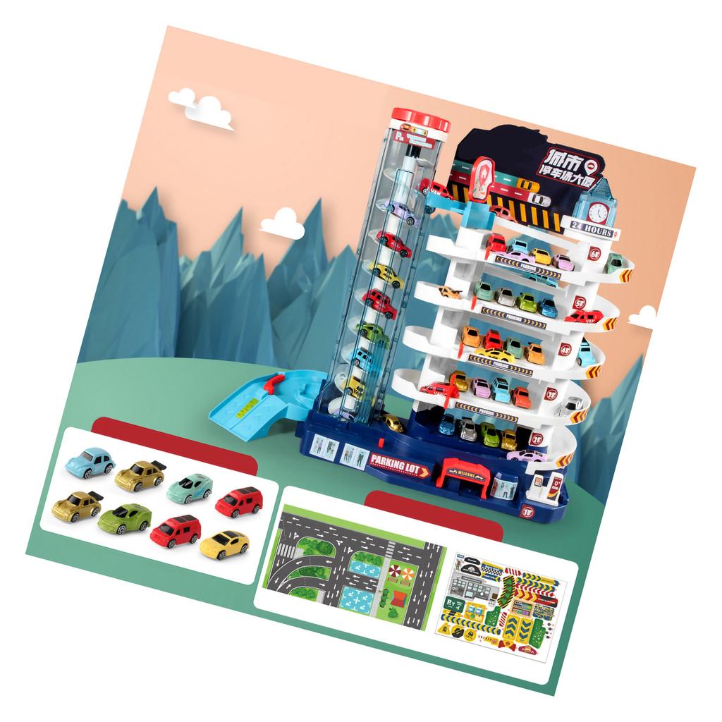 Іграшка Автомобільні рейки Гнучка Гравітаційна Гірка Пригода Подарунок на День народження Іграшка Трек для Електромобіля для