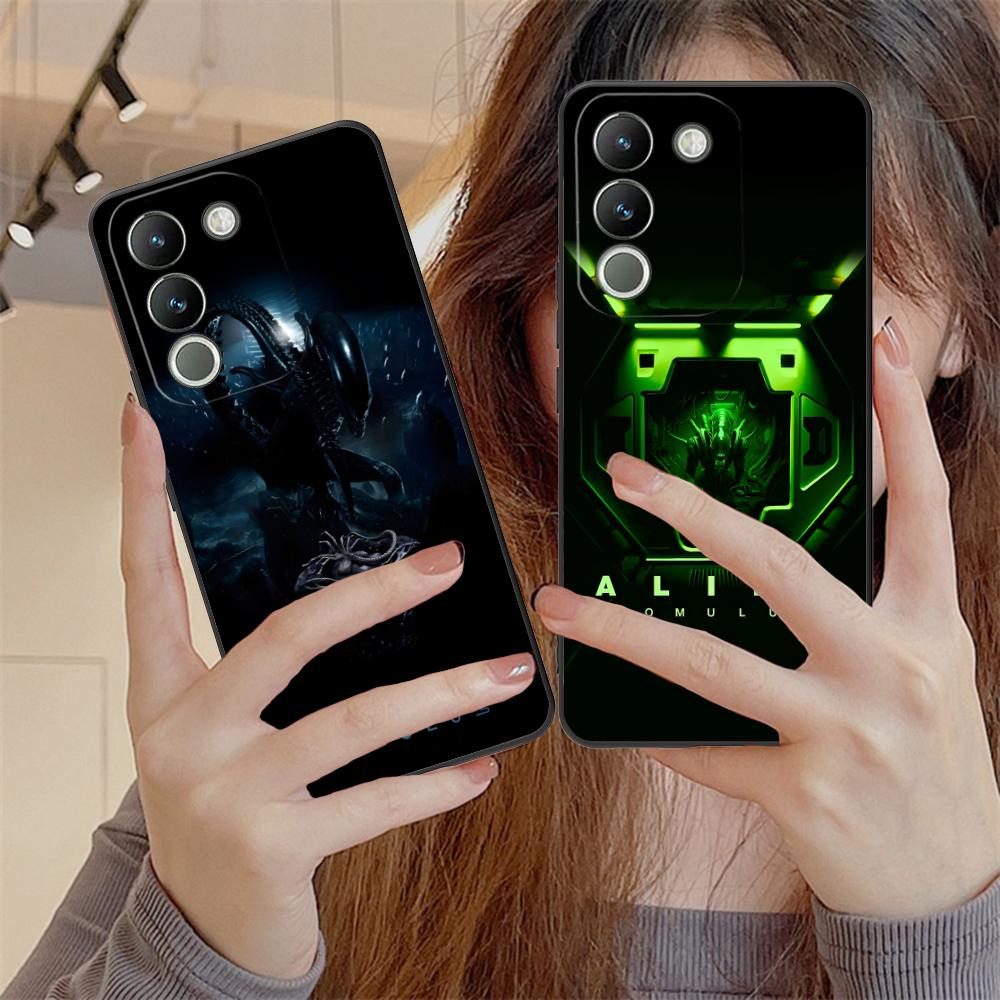 Alien Romulus Mobile Cell Phone Case for VIVO Y77 76 75 74 73 72 58 56 55 51 50 38 36 Y19 Y18 Y03 Y01 5G Colorful Printing Cover