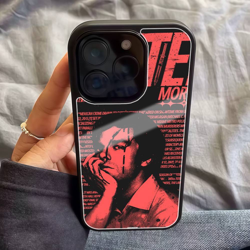 D-Dexter M-Morgan Phone Case Silicone PC+TPU For For IPhone 11 12 13 14 15 16 Plus 17 Pro Max Cover