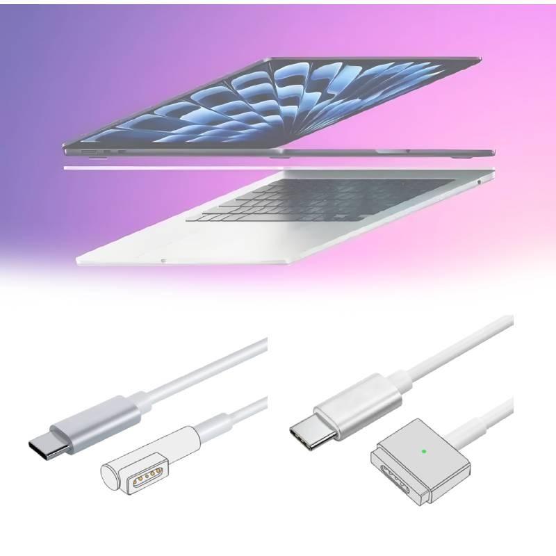 Premium Typec To Magsafe2 Fast Charging Data Cable Magnetic Connector For Macbook Air