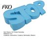 3D Printed Doorstop Doorstop, Creative Door Stopper, Stable "STOP" Wedge, Stopper Artistic Sculpture for Home Office Bedroom Living Room Decor Base