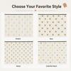 Car Side Window Sunshade Curtain with Embedded Rail, Cute Cotton Gauze Privacy Shade, Heat Insulation UV Protection Auto Window