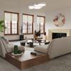 Arena 45 Ceiling Lamp White