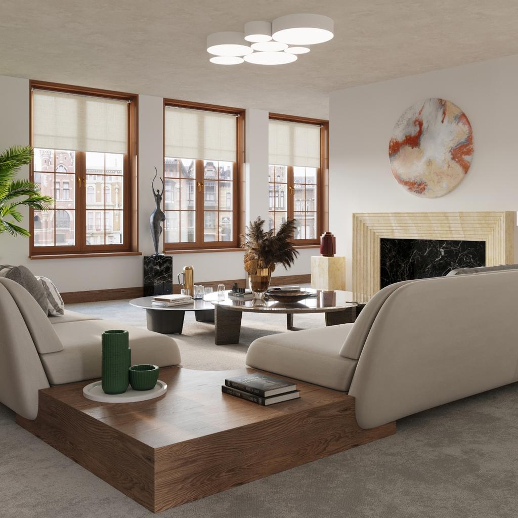 Arena 45 Ceiling Lamp White