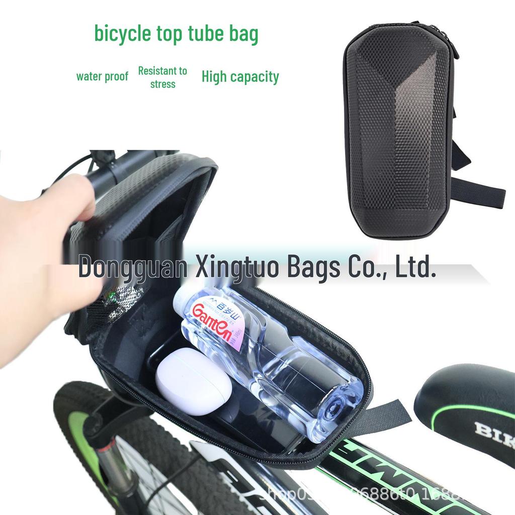 Waterproof EVA Hard Shell Handlebar Bag for Mountain and Road Bikes