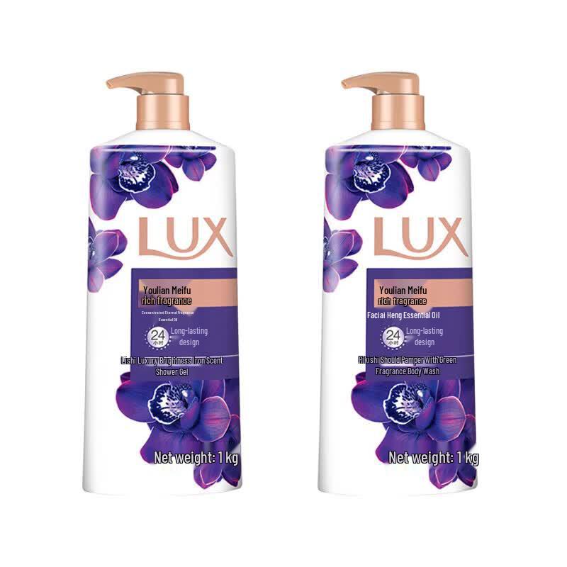 lux Enchanting Lotus Fragrant Shower Gel Duo Pack