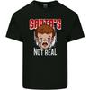 Santas Not Real Funny Christmas Bah Humbug Xmas Unisexs Light Cotton TShirt