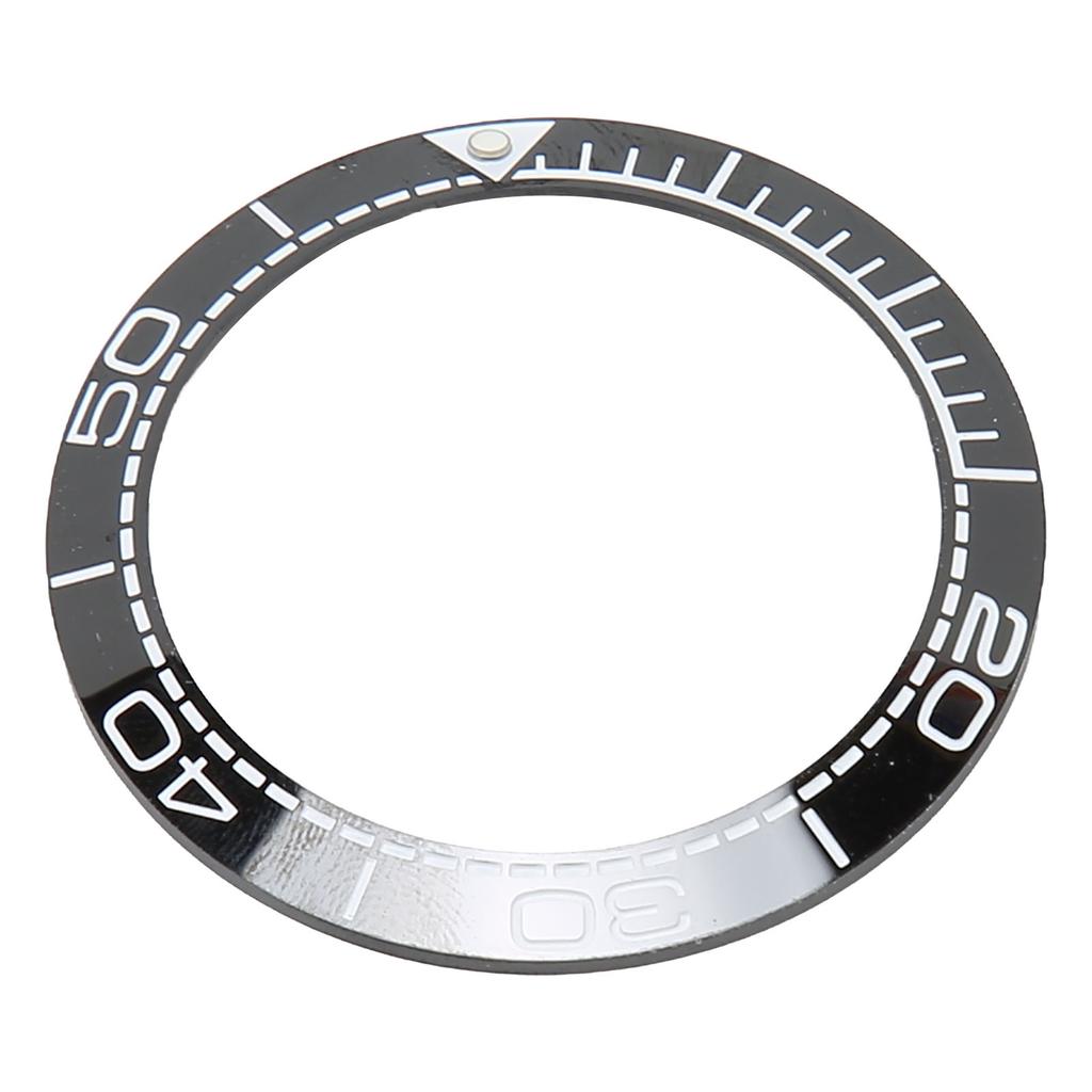 Watch Bezel Insert 41.5mm Ceramic Watch Bezel Ring Repair Replacement Accessory for Watchmaker