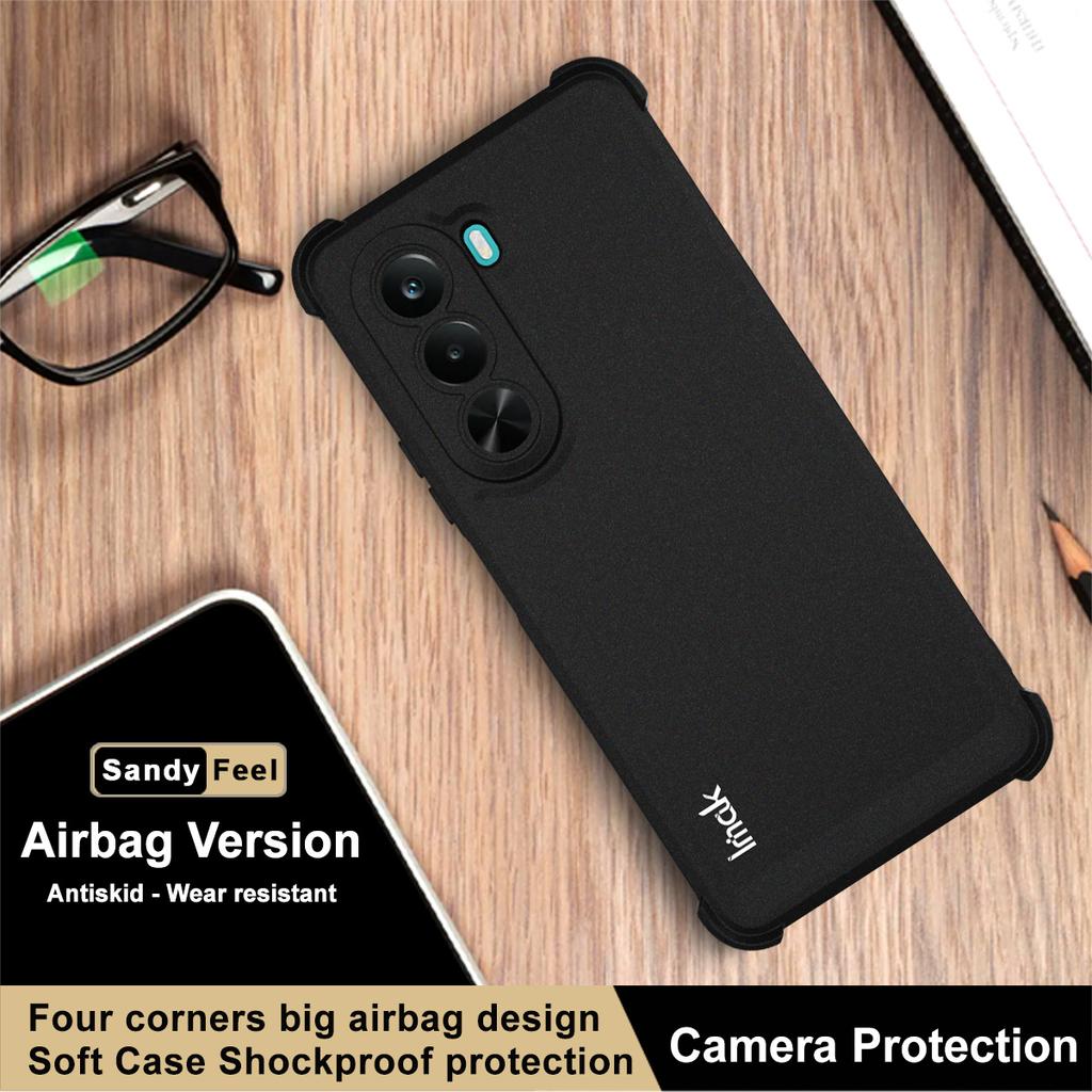 For Realme P4x 5G Phone Case IMAK Shock-resistant Soft Case