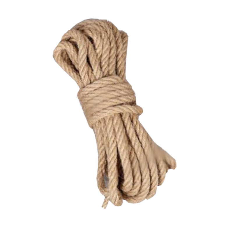 4Mm 12Mm Natural Burlap Jute Twine Retro Rope String Handmde Craft Wedding Home Decoration Cords Rope & Suspension