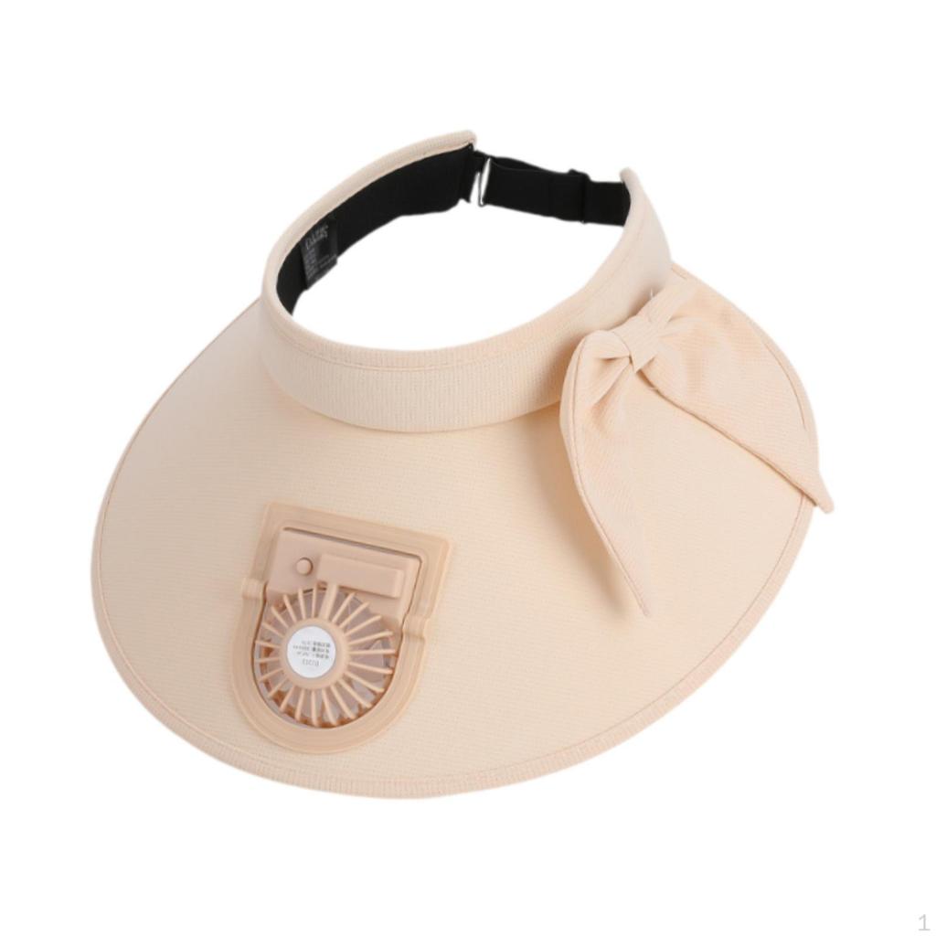 Adjustable Fan Visor for Men And Women in Outdoor Settings