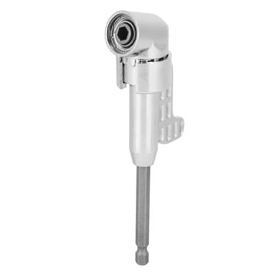 Șurubelniță cu cot de 105 grade, economisire de efort, adaptor soclu burghiu, accesoriu pentru burghiu electric